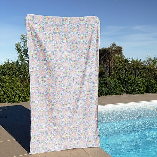 Mandala bath towel