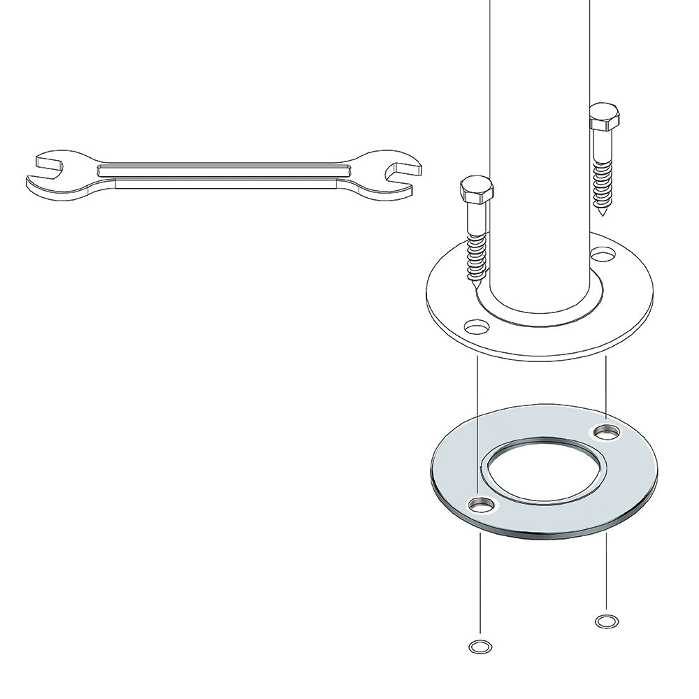 Anode sacrificielle sortie de bain
