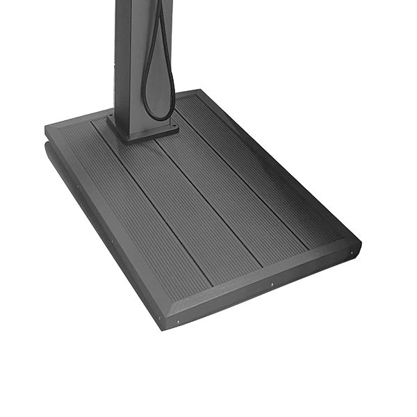 Aqua-base outdoor shower grating