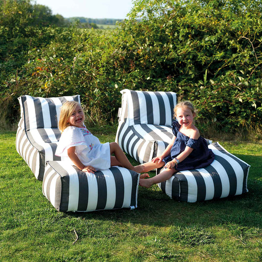 Pouf repose-pied extérieur Hello