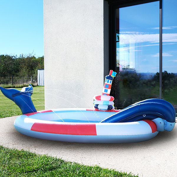 Aire de jeu gonflable aquatique Aventure Marine
