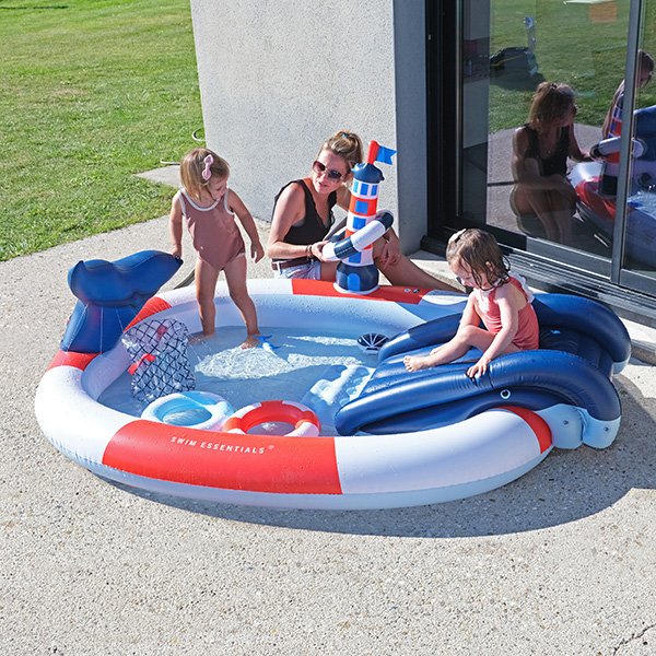 Aire de jeu gonflable aquatique Aventure Marine