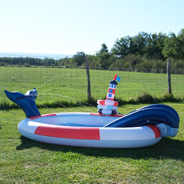 Aire de jeu gonflable aquatique Aventure Marine