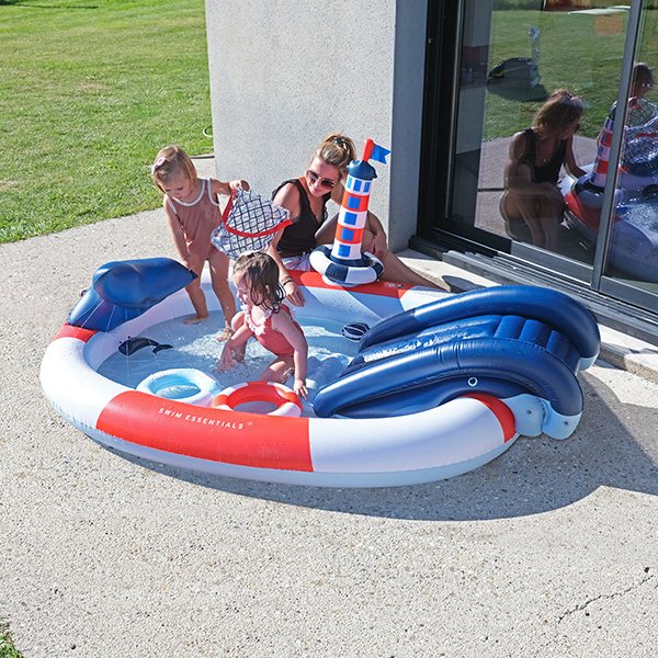 Aire de jeu gonflable aquatique Aventure Marine