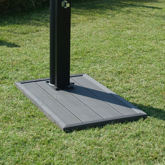 Aqua-base outdoor shower grating