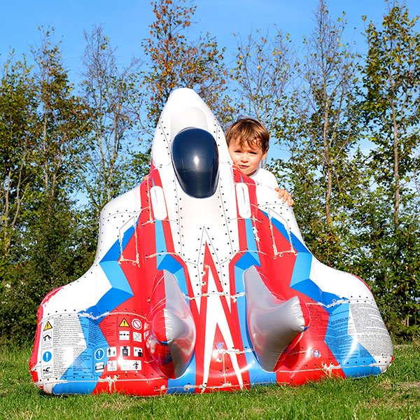 Avion gonflable piscine Jet