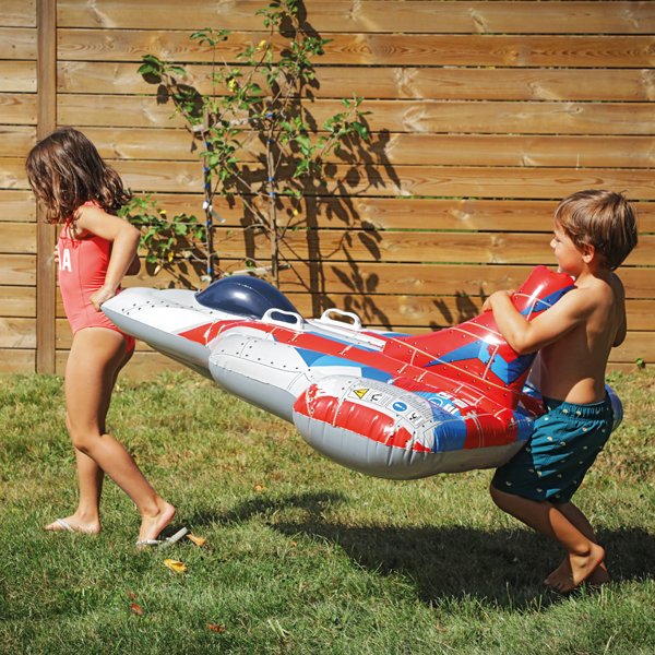 Avion gonflable piscine Jet