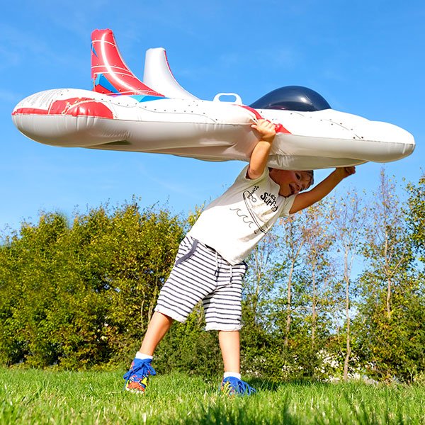 Avion gonflable piscine Jet