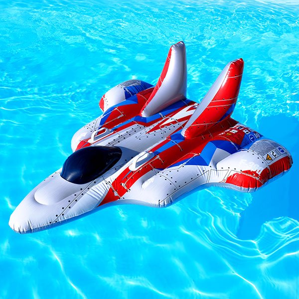 Avion gonflable piscine Jet