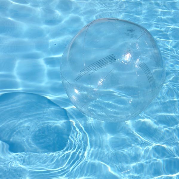 Ballon plage transparent Lagon