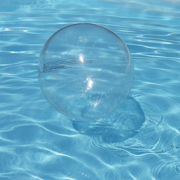 Ballon plage transparent Lagon