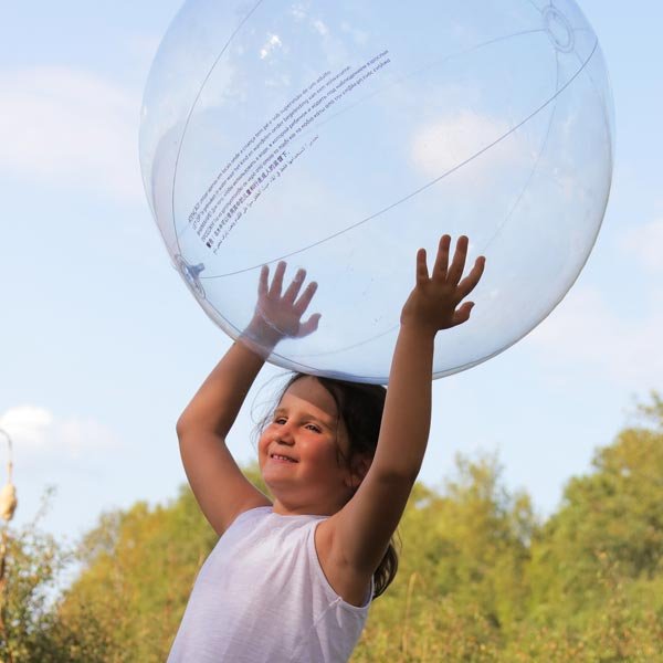 Ballon plage transparent Lagon