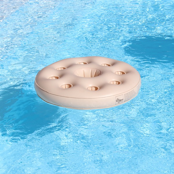 Bar gonflable piscine Pastels