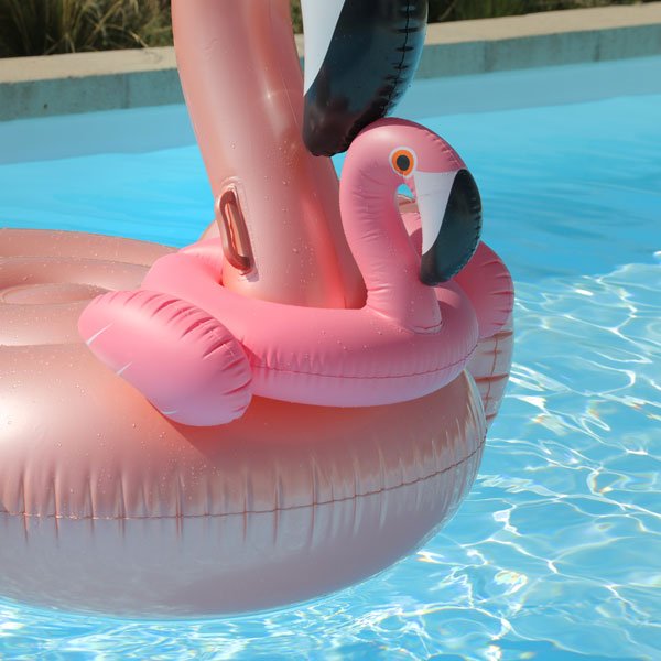 Bouée enfant flamant rose Kiddy Flamingo