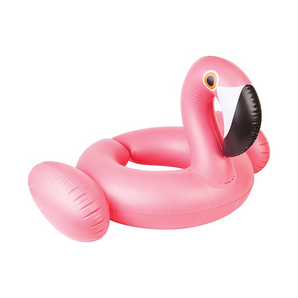 Bouée enfant flamant rose Kiddy Flamingo