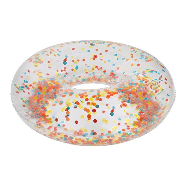 Bouée gonflable pour piscine Confetti