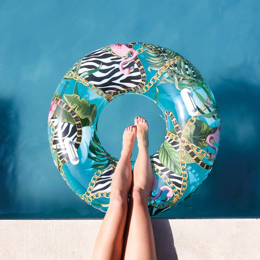 Bouée gonflable pour piscine Safari