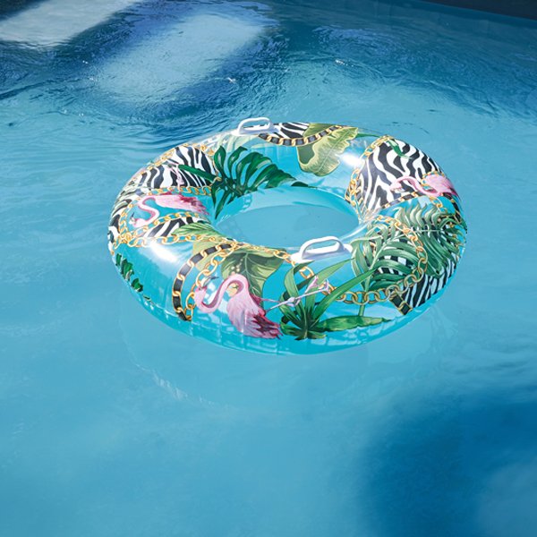 Bouée gonflable pour piscine Safari
