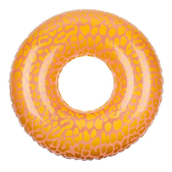 Bouée piscine gonflable léopard Pomelo