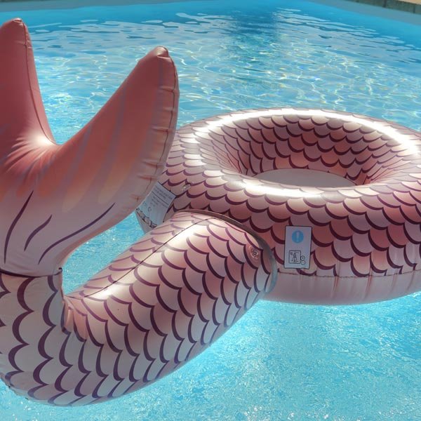 Bouée sirène Poisson-Rose