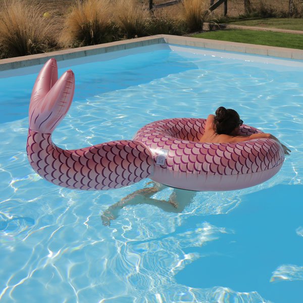 Bouée sirène Poisson-Rose