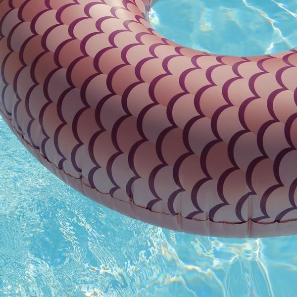 Bouée sirène Poisson-Rose