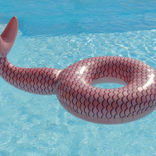 Bouée sirène Poisson-Rose