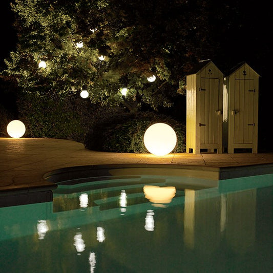 Boule lumineuse jardin Glob