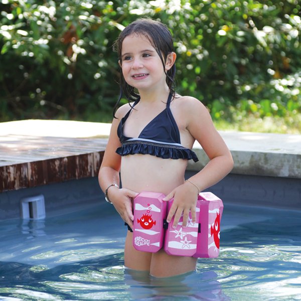 Ceinture de natation enfant Rose