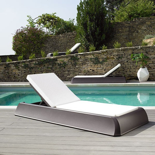 Chaise longue jardin Gaia