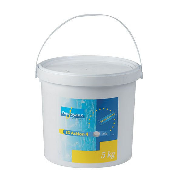 Désinfectant piscine JD Action 4 sans cuivre