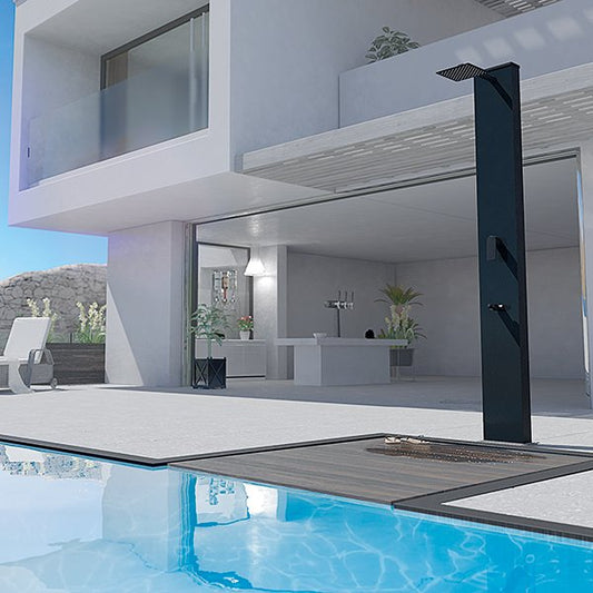 Douche solaire design Acqua-design