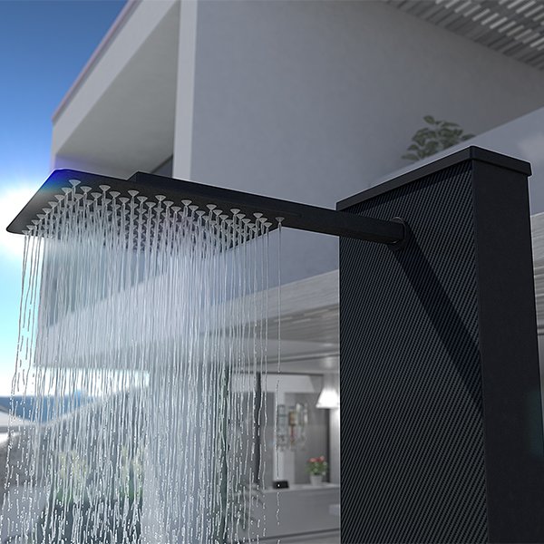 Douche solaire design Acqua-design