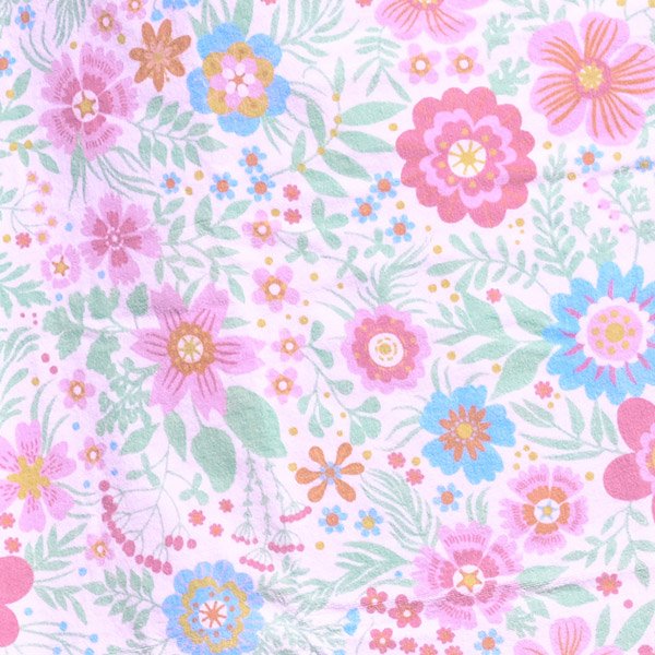 Drap de bain fleuri Floria