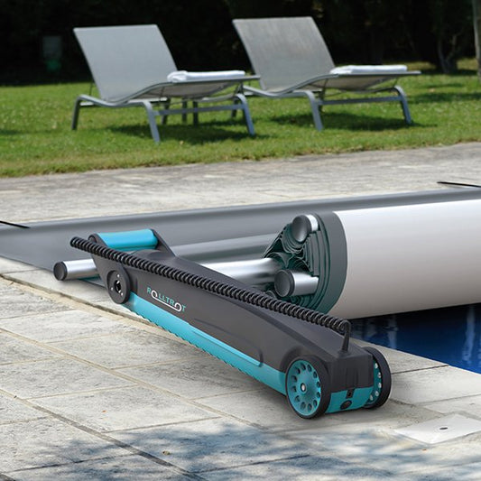 Enrouleur motorisé pour couverture à barres JD Roll-Cover