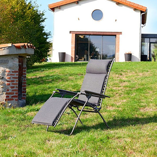 Fauteuil extérieur Relax Luxury Anthracite