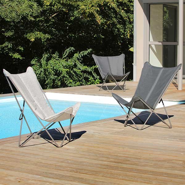 Fauteuil papillon Luxury