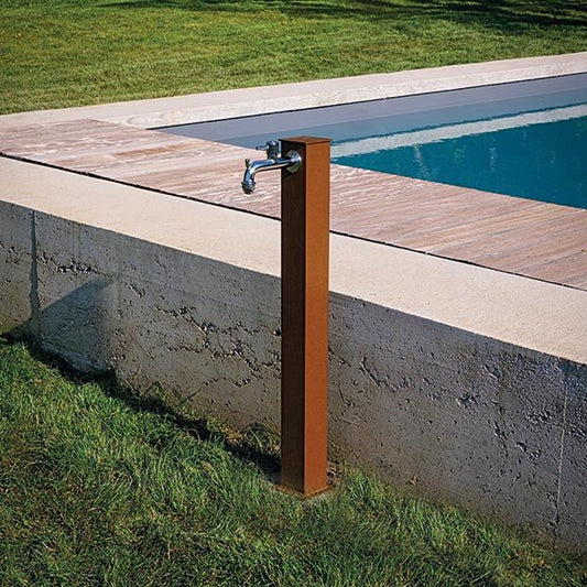 Fontaine jardin corten Fontana Corten