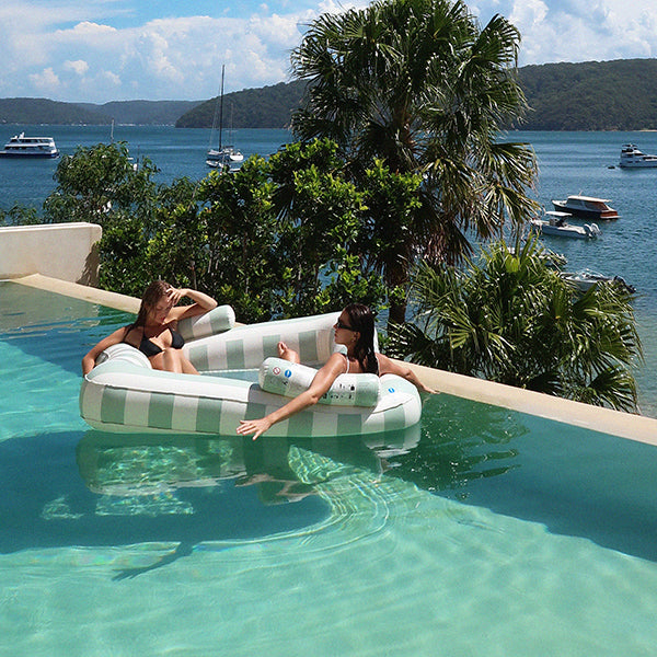 Matelas piscine géant Luxe Twin