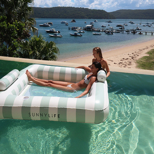 Matelas piscine géant Luxe Twin