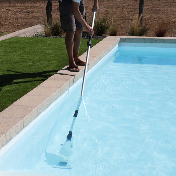 Manche télescopique piscine JD Manche télescopique Pro 195/450 CM