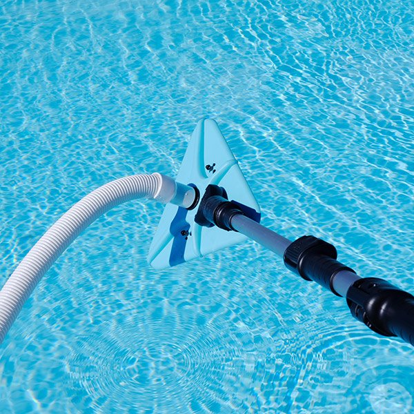 Tête D'aspirateur Manuel Pour Piscine - Brosse De Nettoyage 35,5 Cm - Compatible Tous Revêtements (liner, Béton, Mosaïque)