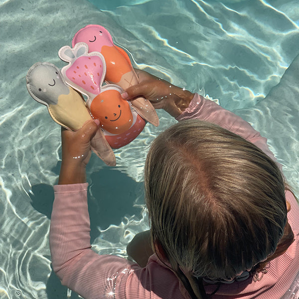 Jeu 6 figurines lestées Pool