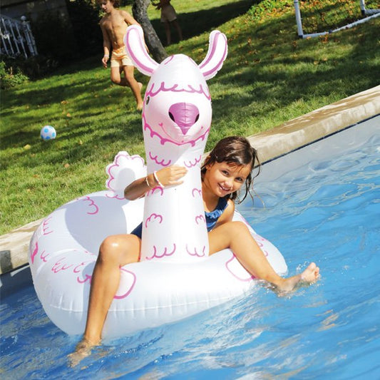 Lama gonflable Alpaga Pearl