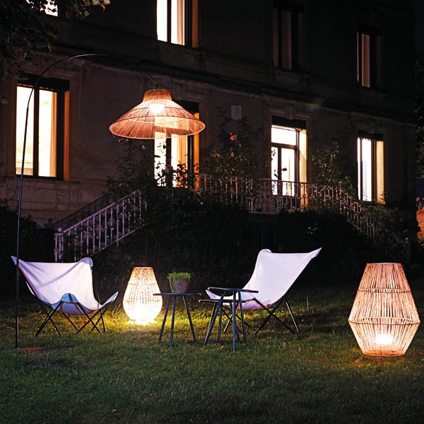 Lampadaire sans fil extérieur Bohème lampadaire-applique