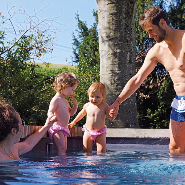Maillot bain couche Bloomer Vichy