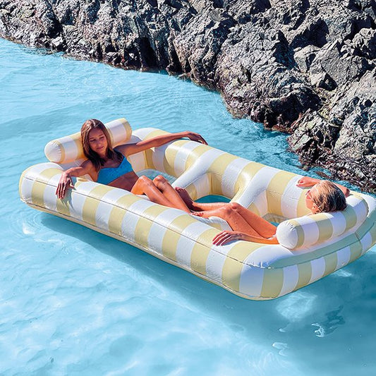 Matelas 2 places piscine Hamac luxe duo