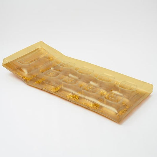 Matelas de piscine doré Disco Gold