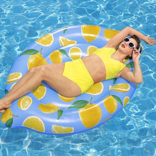 Matelas gonflable Citron