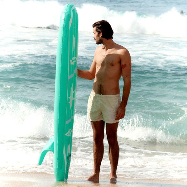 Matelas gonflable vert Surfboard Esmeralda